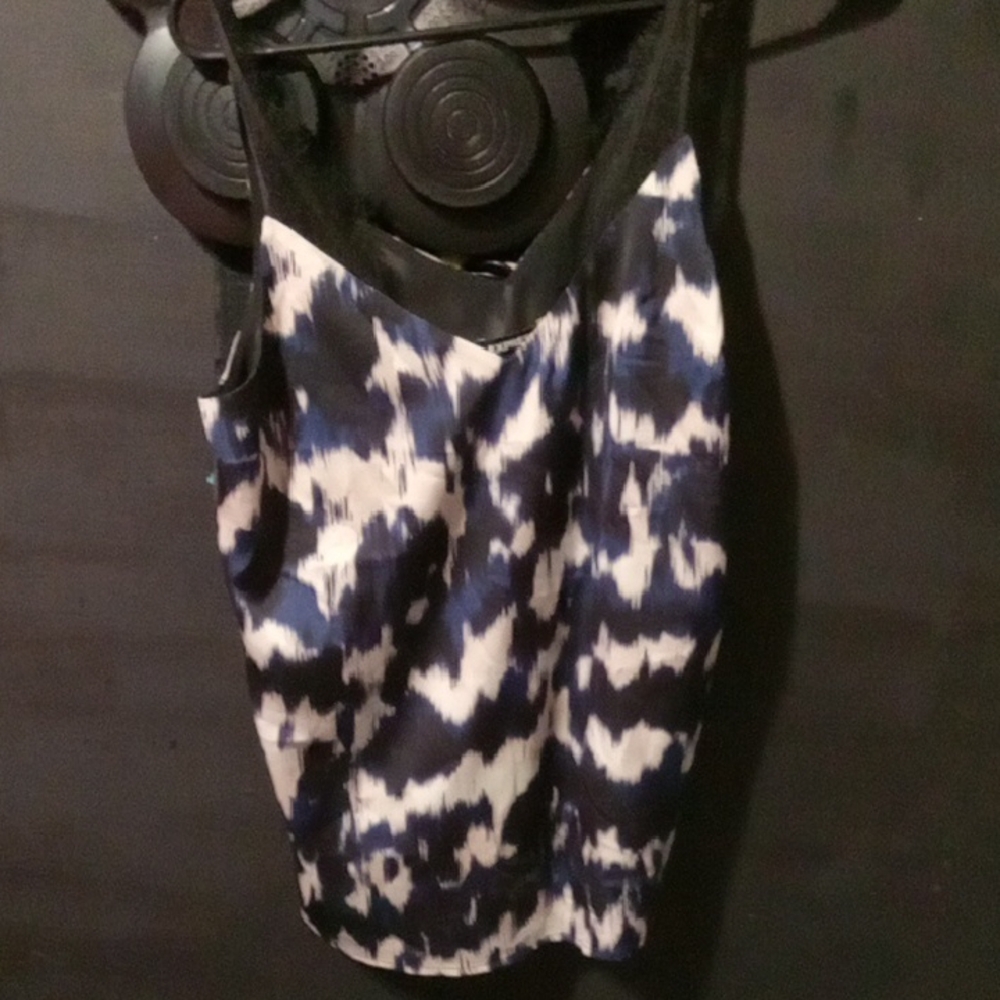 Express Black and Gray Top